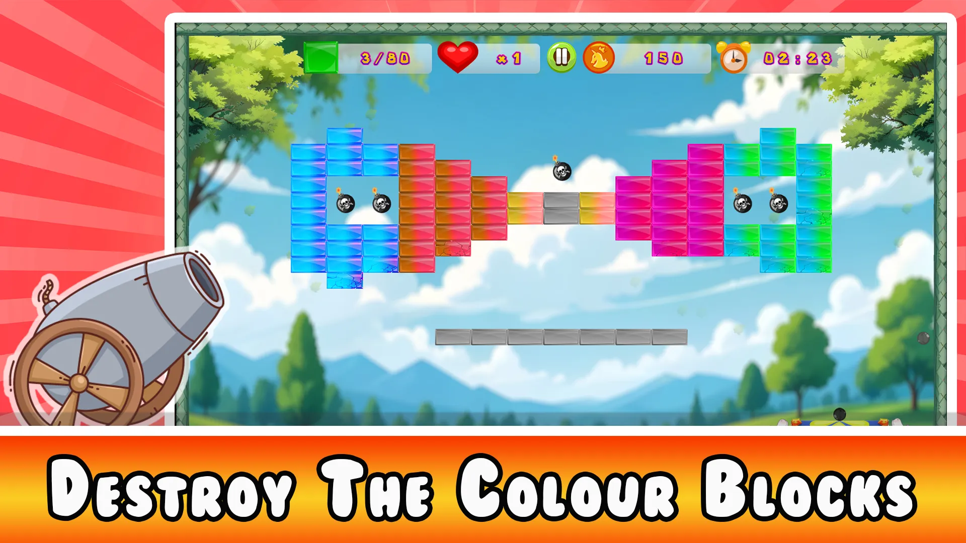 Unicorn Color Block Blaster | Indus Appstore | Screenshot