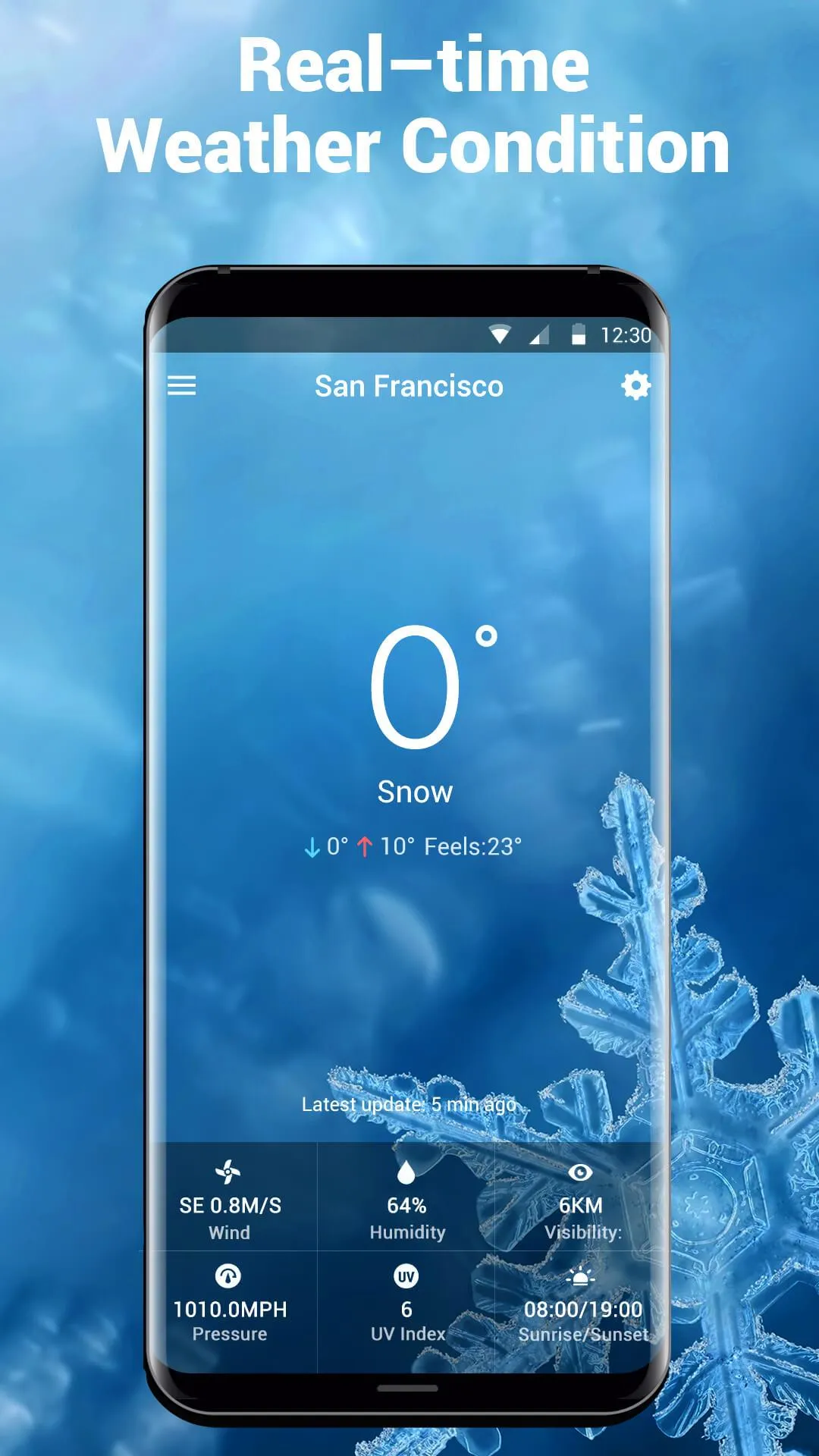 Real-time weather forecasts | Indus Appstore | Screenshot