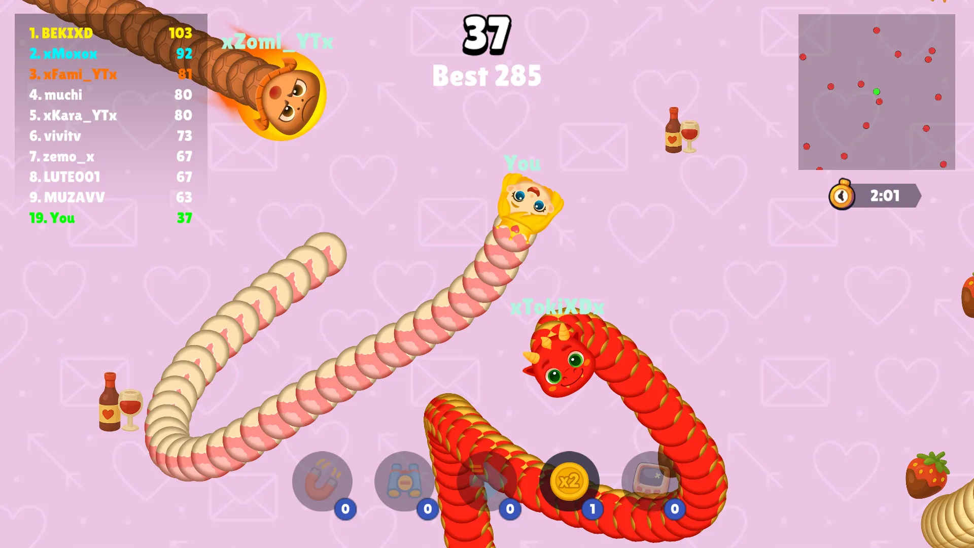 Worm vs Worms: Snake Arena.io | Indus Appstore | Screenshot
