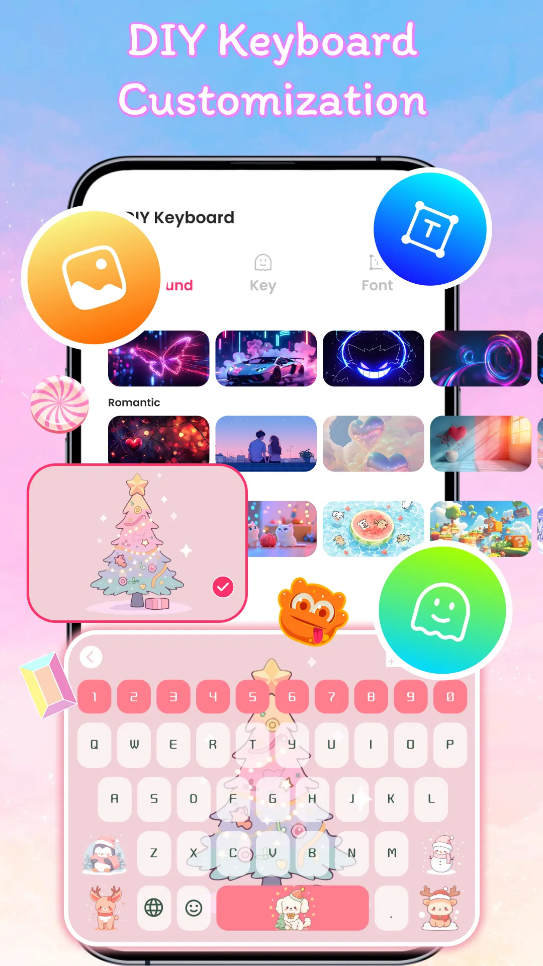 Font Keyboard Themes, Emoji | Indus Appstore | Screenshot