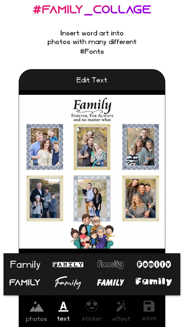 Family Photo Collage & Editor | Indus Appstore | Screenshot