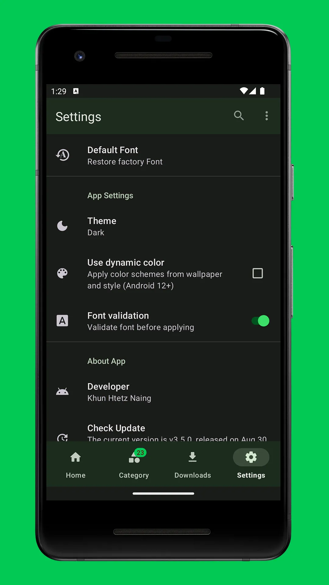 zFont 3 - Emoji & Font Changer | Indus Appstore | Screenshot