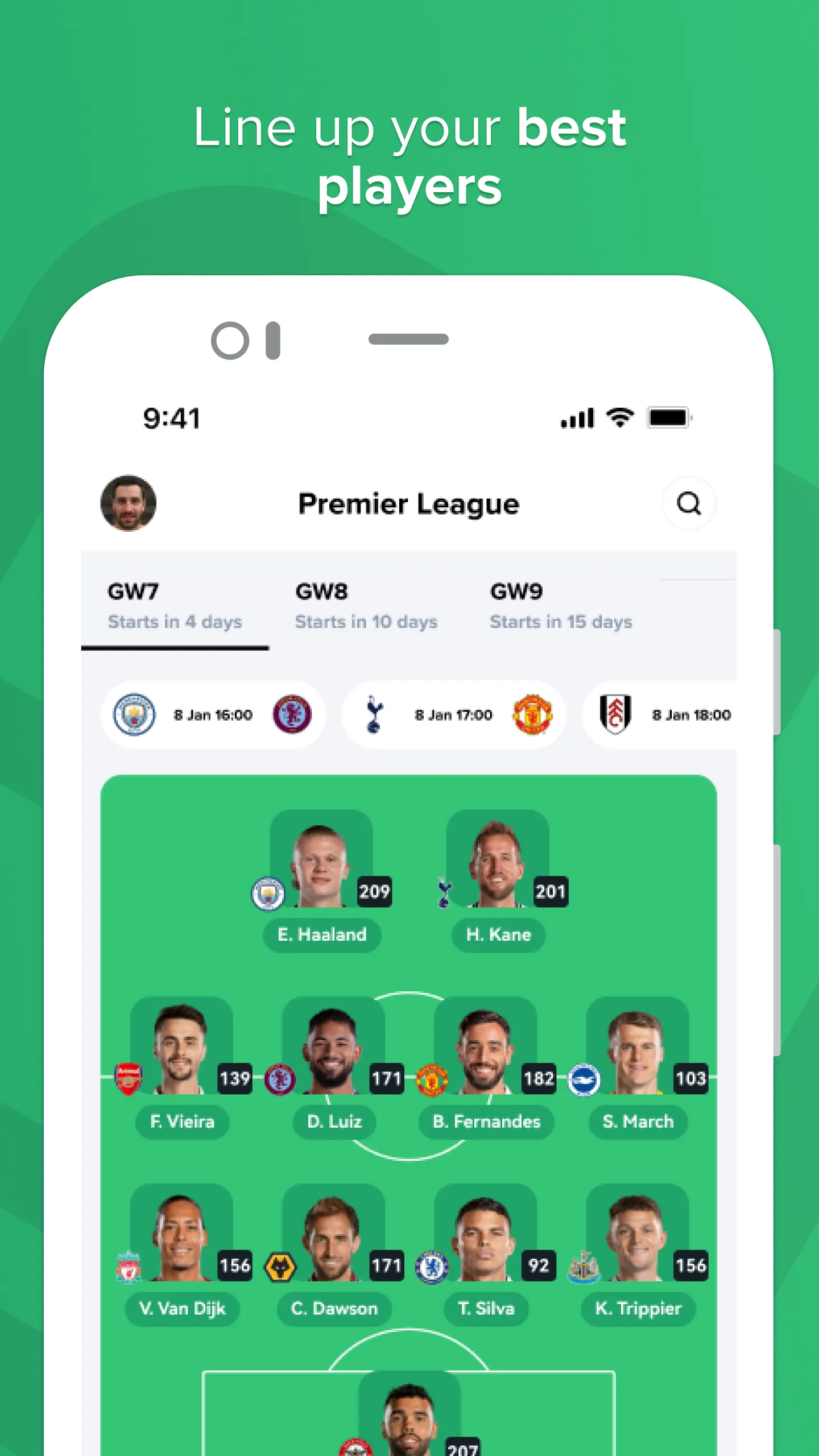 Bemanager: Fantasy Football | Indus Appstore | Screenshot