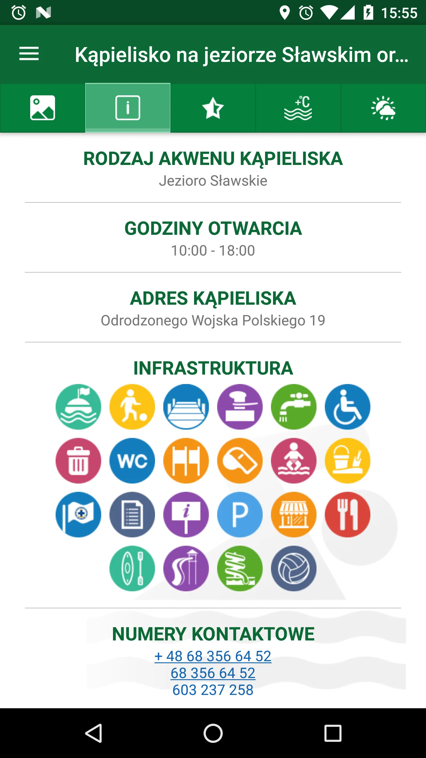 Bezpieczne Kąpieliska | Indus Appstore | Screenshot