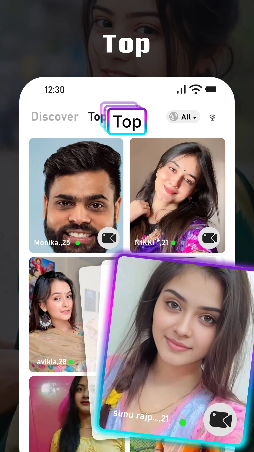 PyaarChat-Indian Girls Calling | Indus Appstore | Screenshot