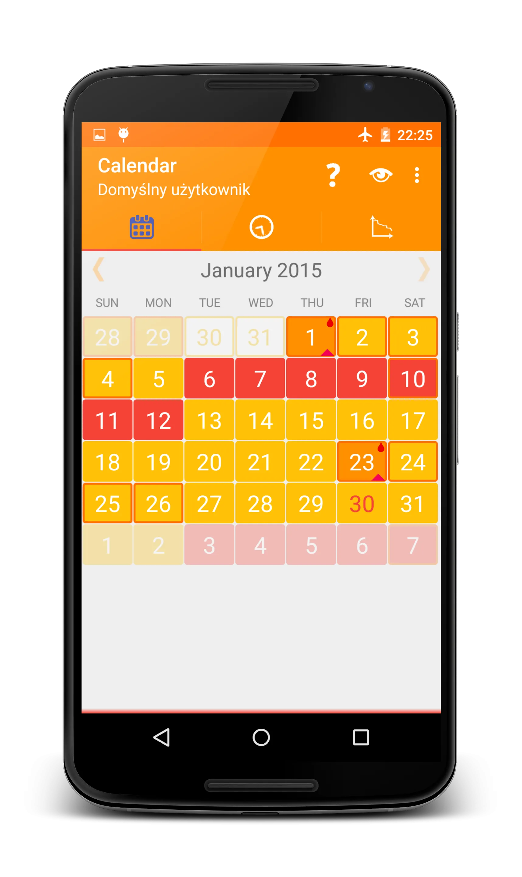 Fertility Calendar | Indus Appstore | Screenshot