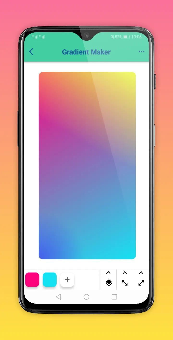 Tint : Make Gradient Wallpaper | Indus Appstore | Screenshot