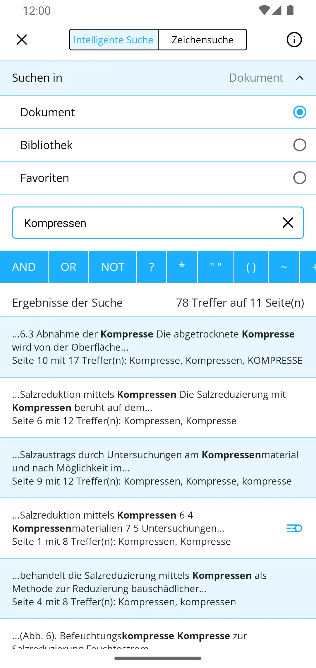 WTA-Merkblätter | Indus Appstore | Screenshot