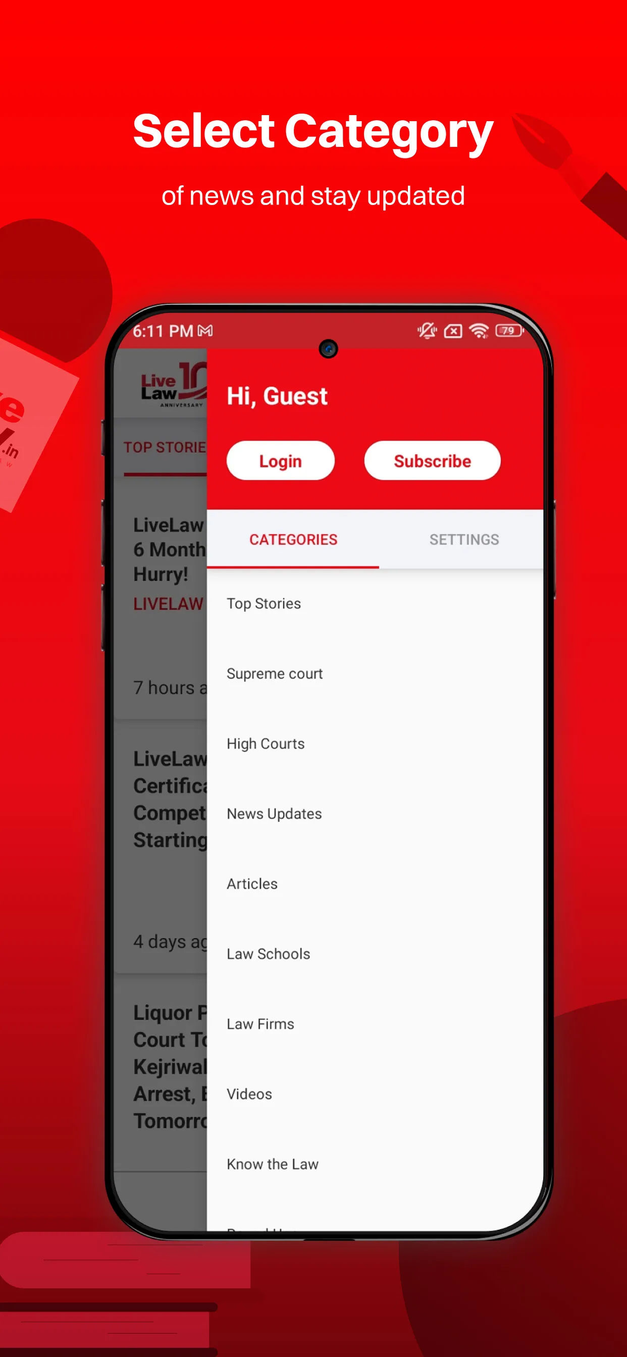 Live Law | Indus Appstore | Screenshot