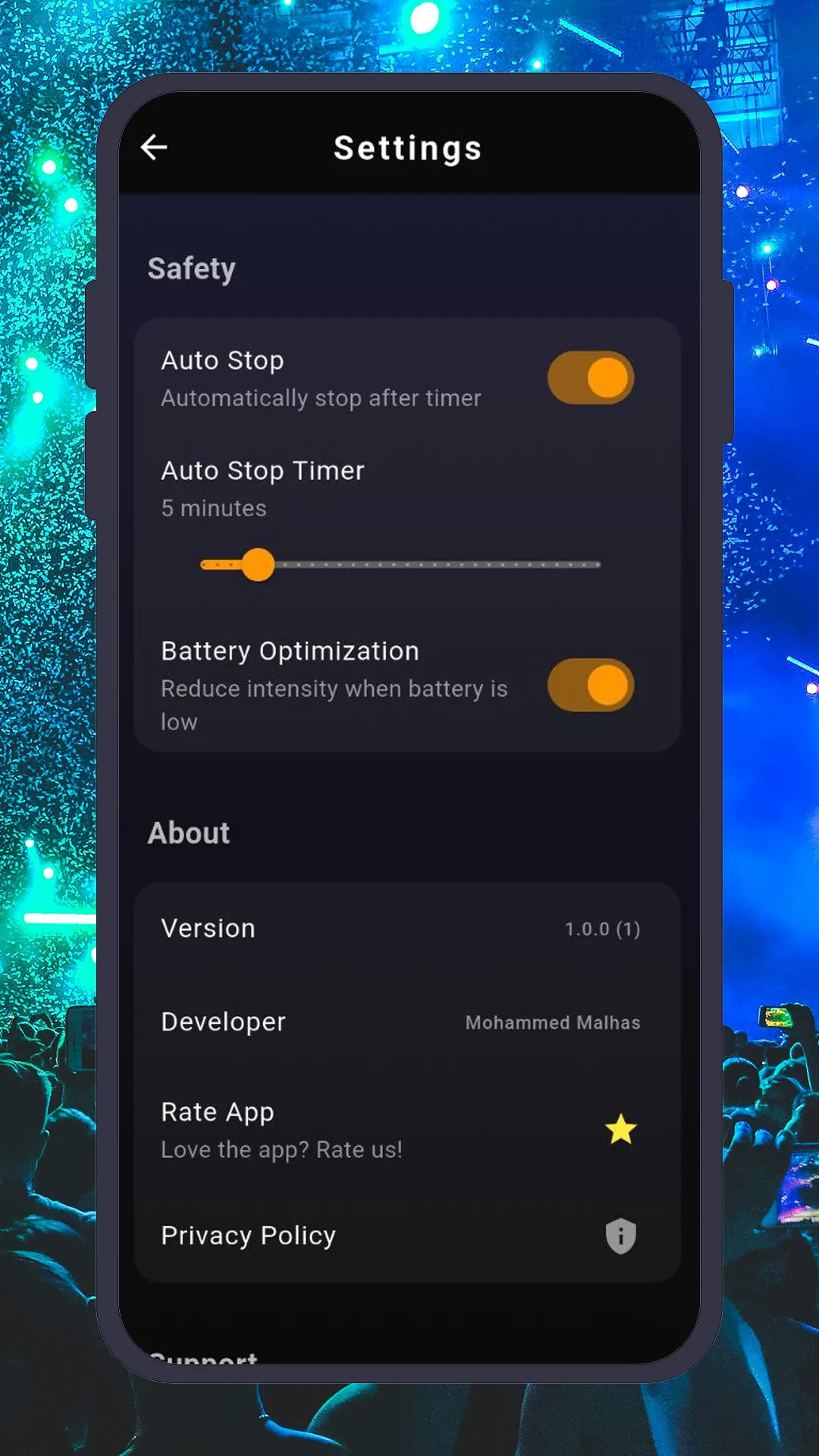 Music Flashlight - Blink Light | Indus Appstore | Screenshot