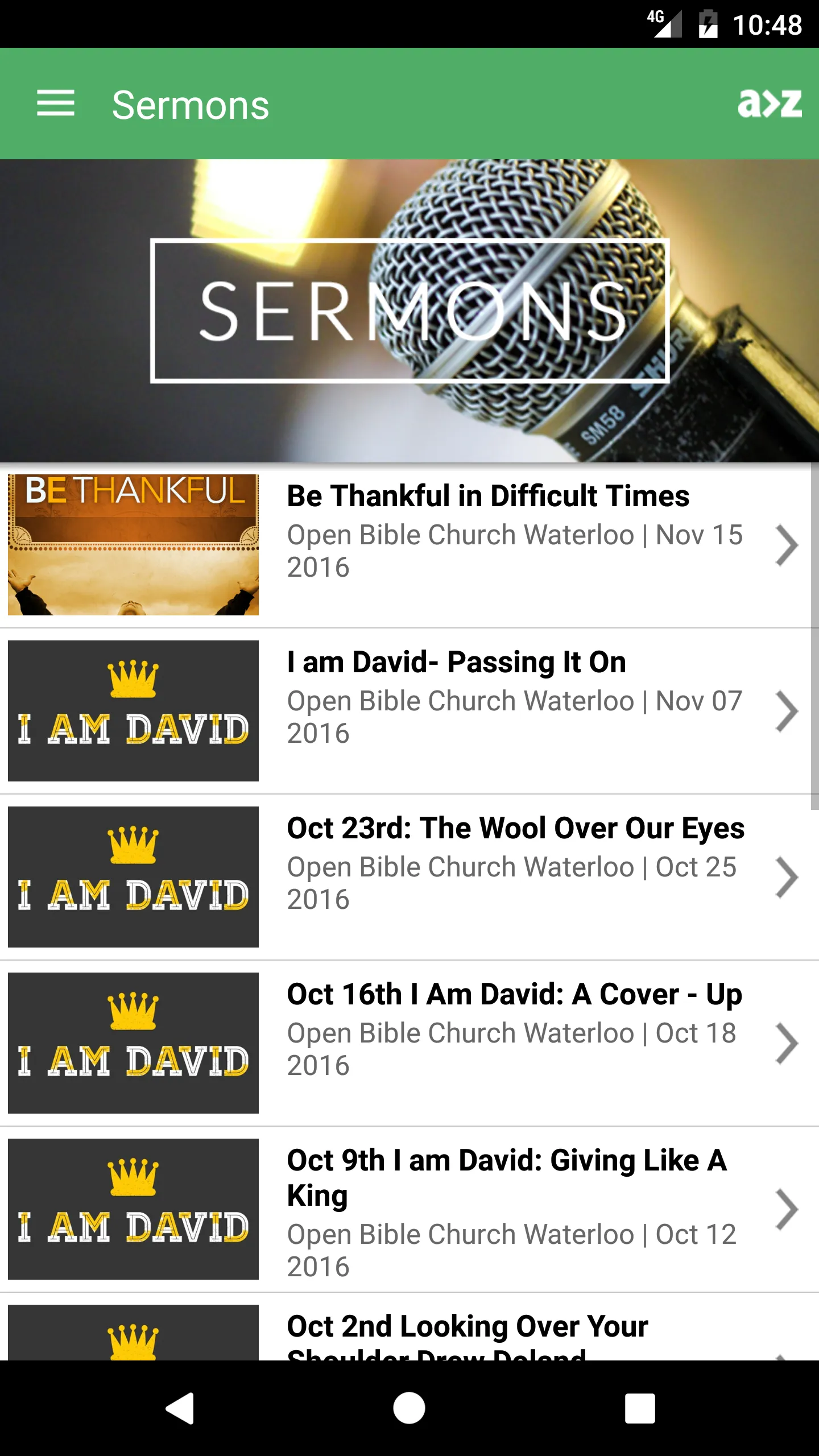 Open Bible Church Waterloo | Indus Appstore | Screenshot