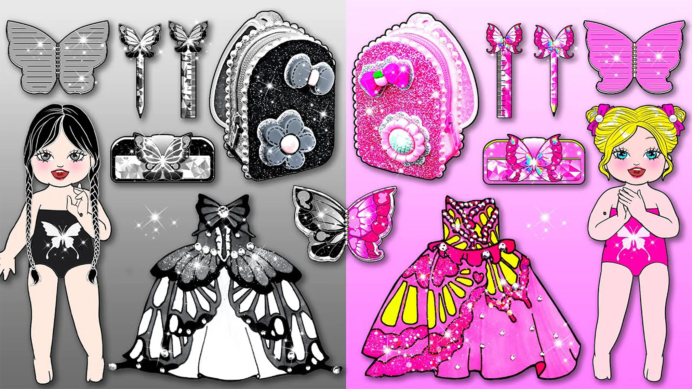 Paper Dolls Diary DIY Dress Up | Indus Appstore | Screenshot