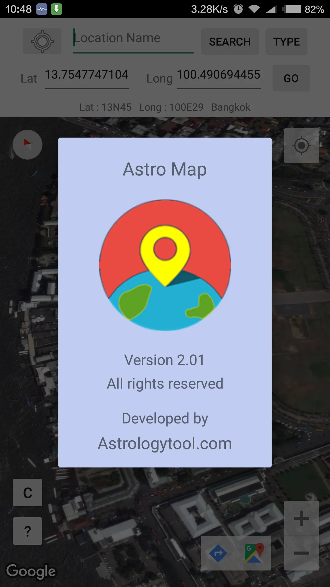 Astro Map Tool | Indus Appstore | Screenshot