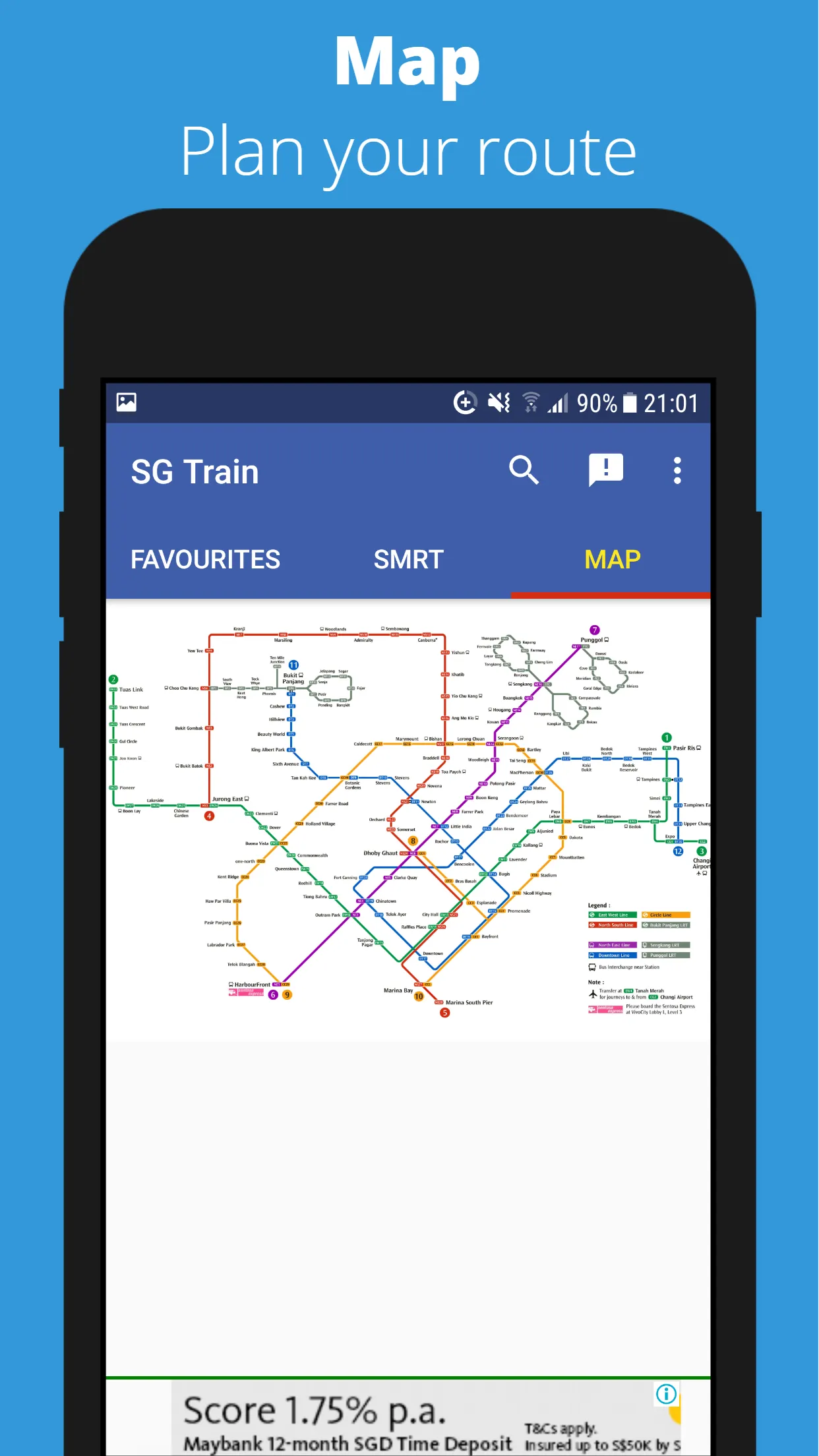 SG MRT | Indus Appstore | Screenshot