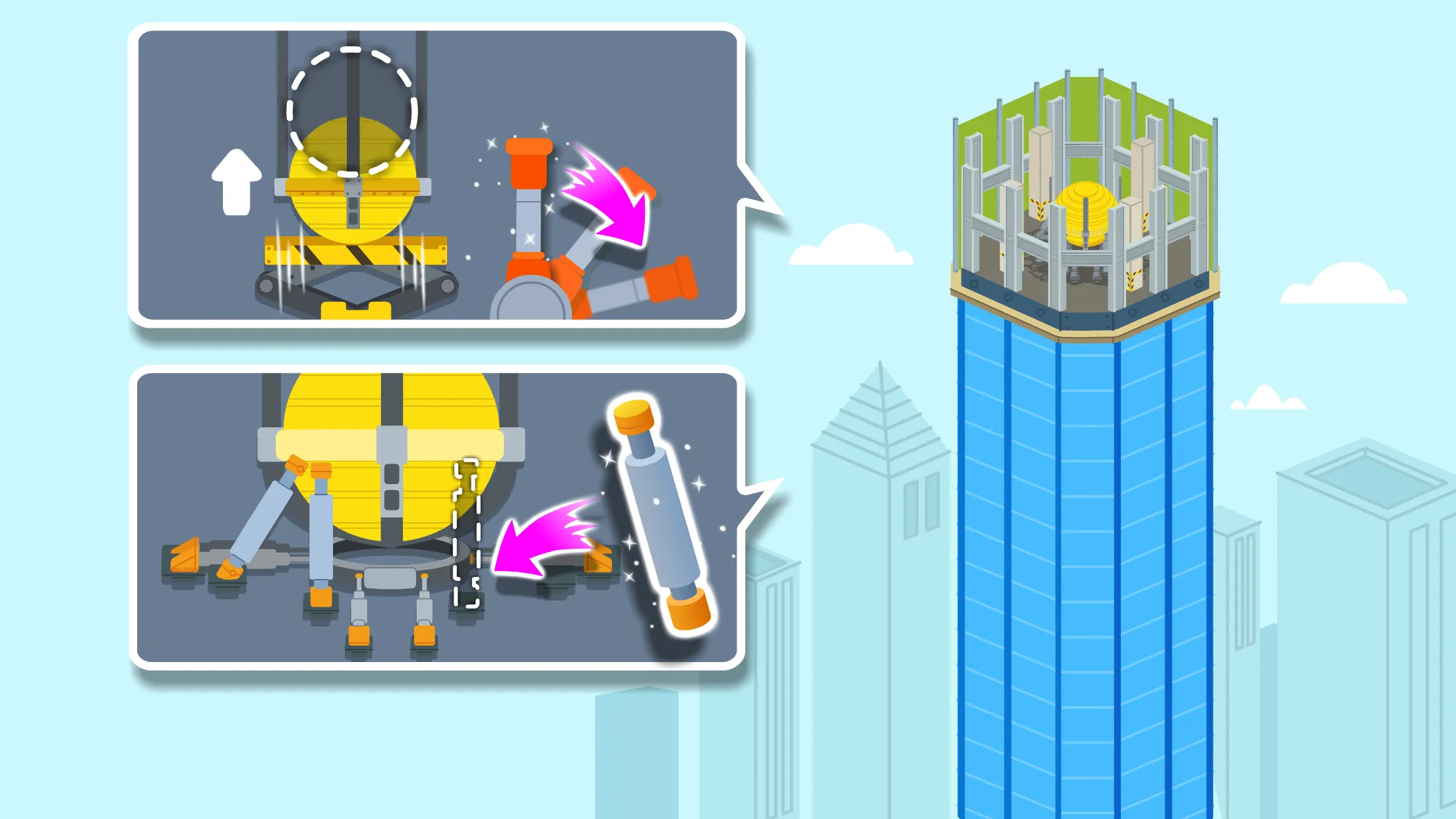 Baby Panda's City Buildings | Indus Appstore | Screenshot