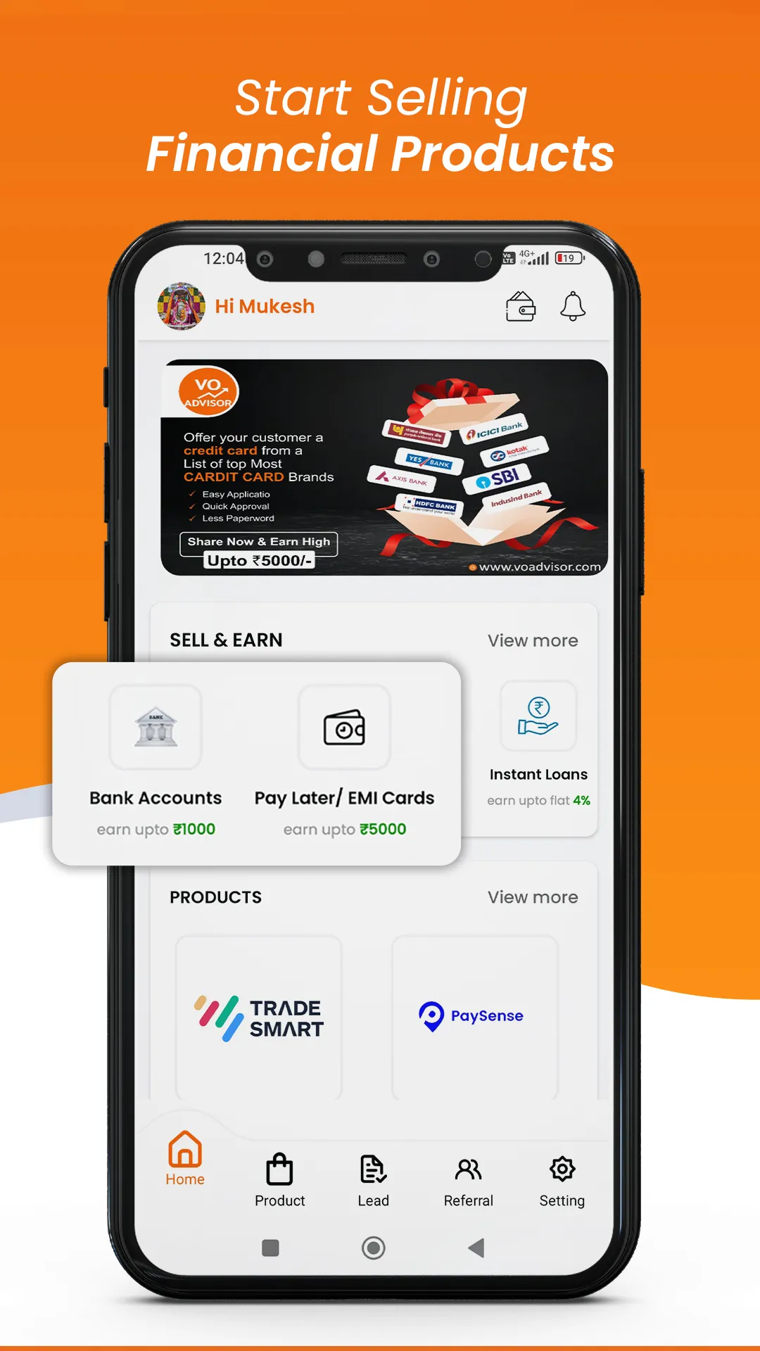 VO Advisor: Online Earning App | Indus Appstore | Screenshot