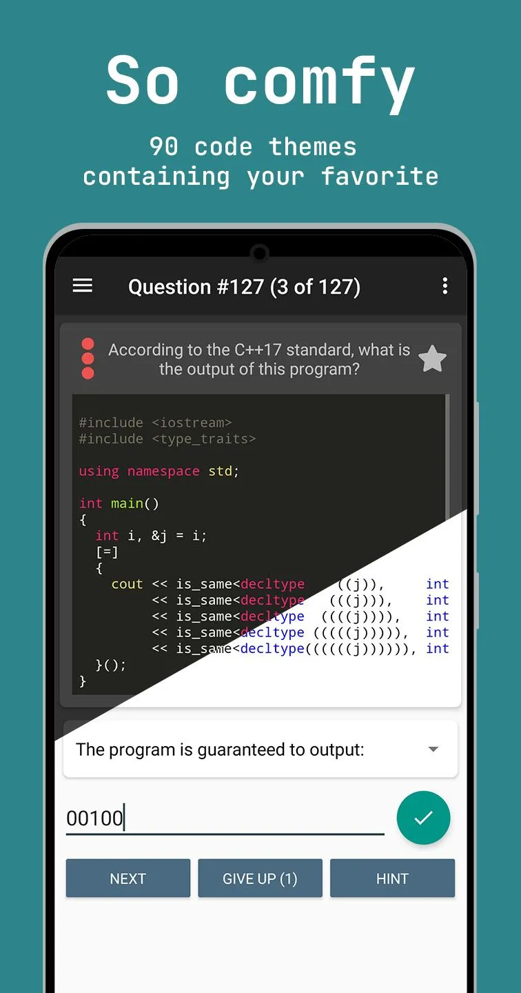 C++ Quiz | Indus Appstore | Screenshot