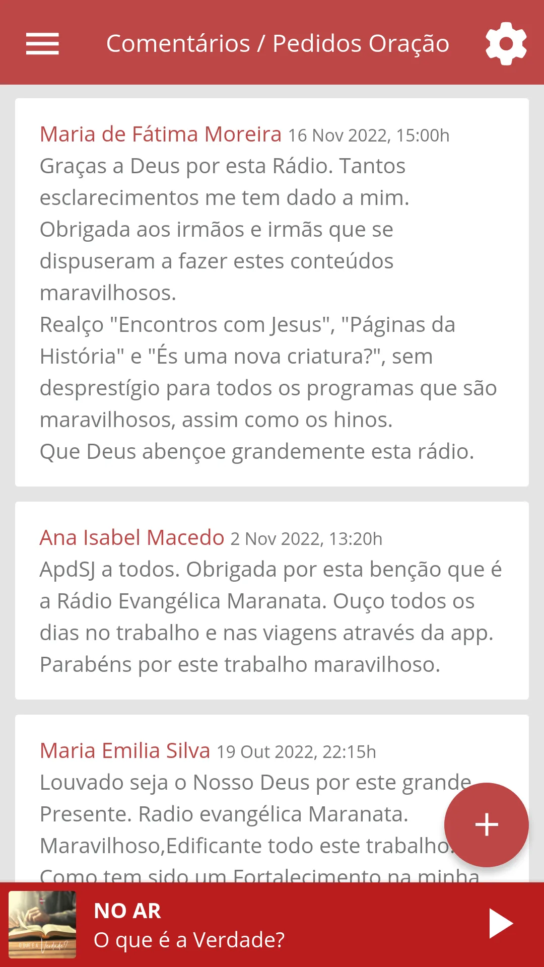 Rádio Evangélica Maranata | Indus Appstore | Screenshot