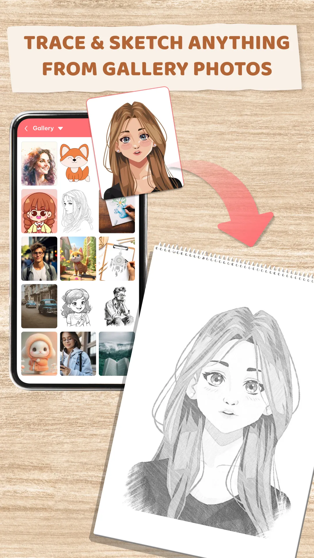 AR Draw Sketch: AR art & Trace | Indus Appstore | Screenshot