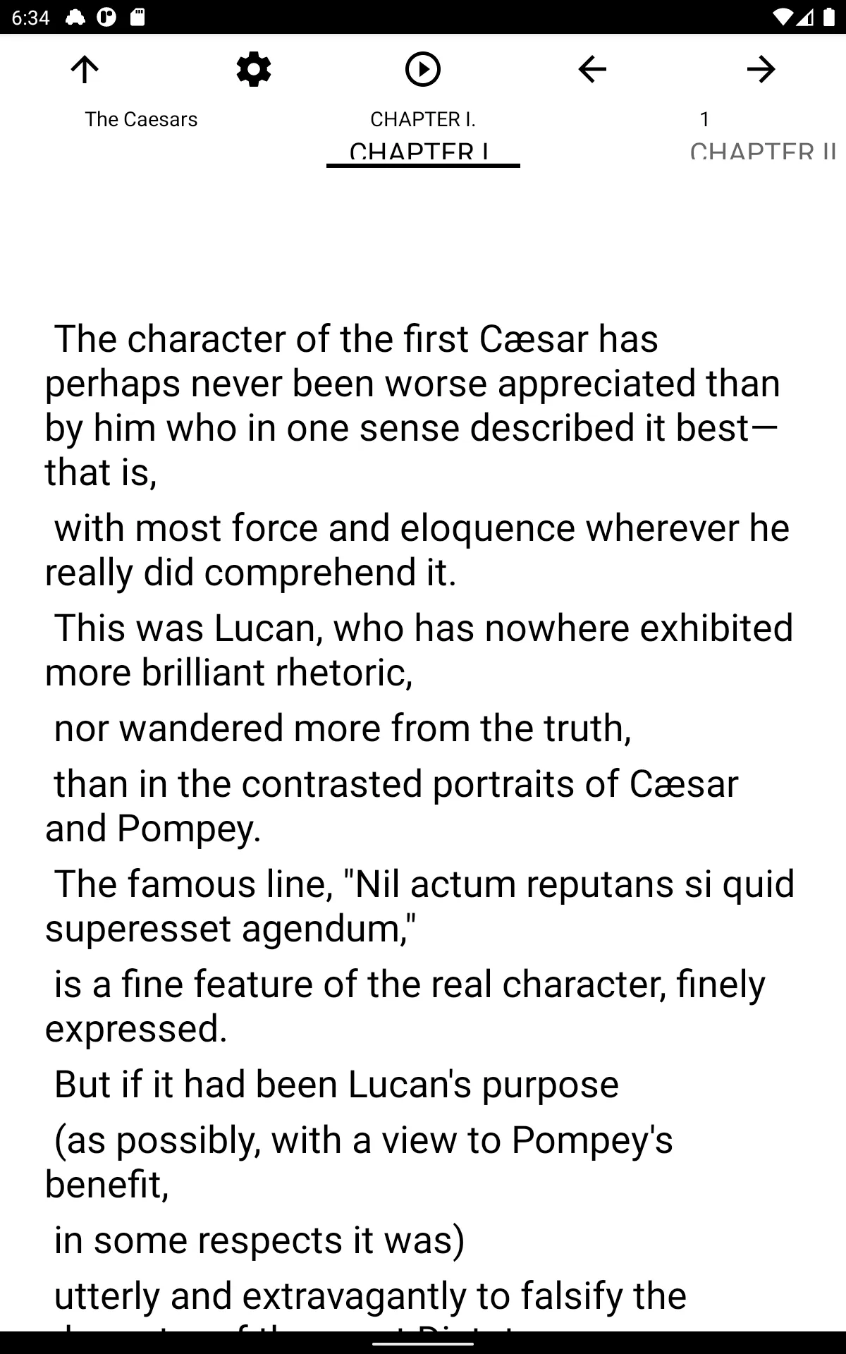 Book, The Caesars | Indus Appstore | Screenshot