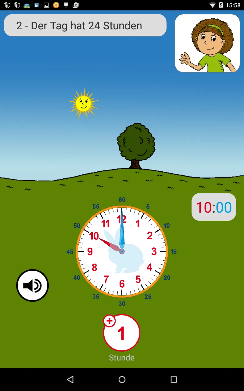 Die Uhr & Uhrzeit lernen | Indus Appstore | Screenshot