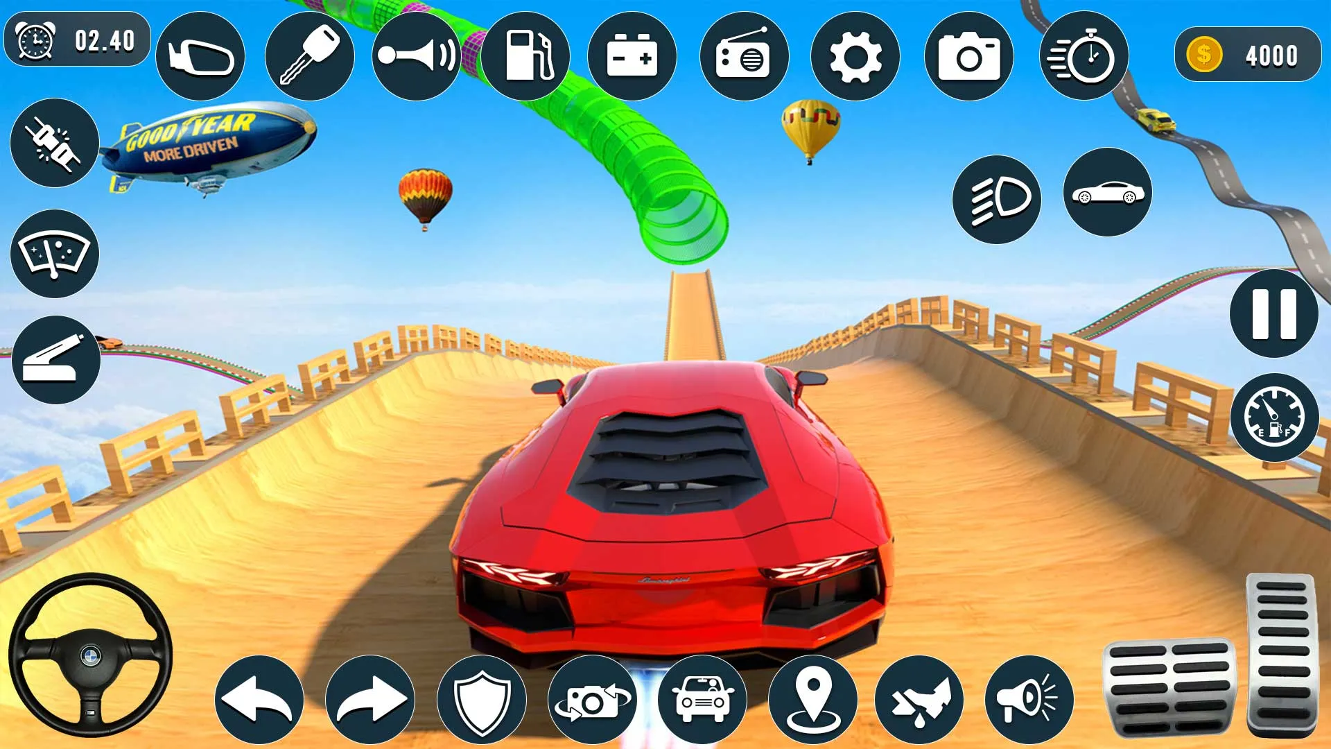 GT Car Stunts Crazy Car Racing | Indus Appstore | Screenshot