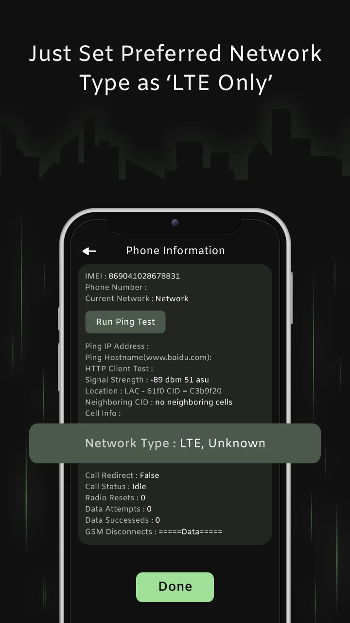 LTE Force 5G/4G Network | Indus Appstore | Screenshot