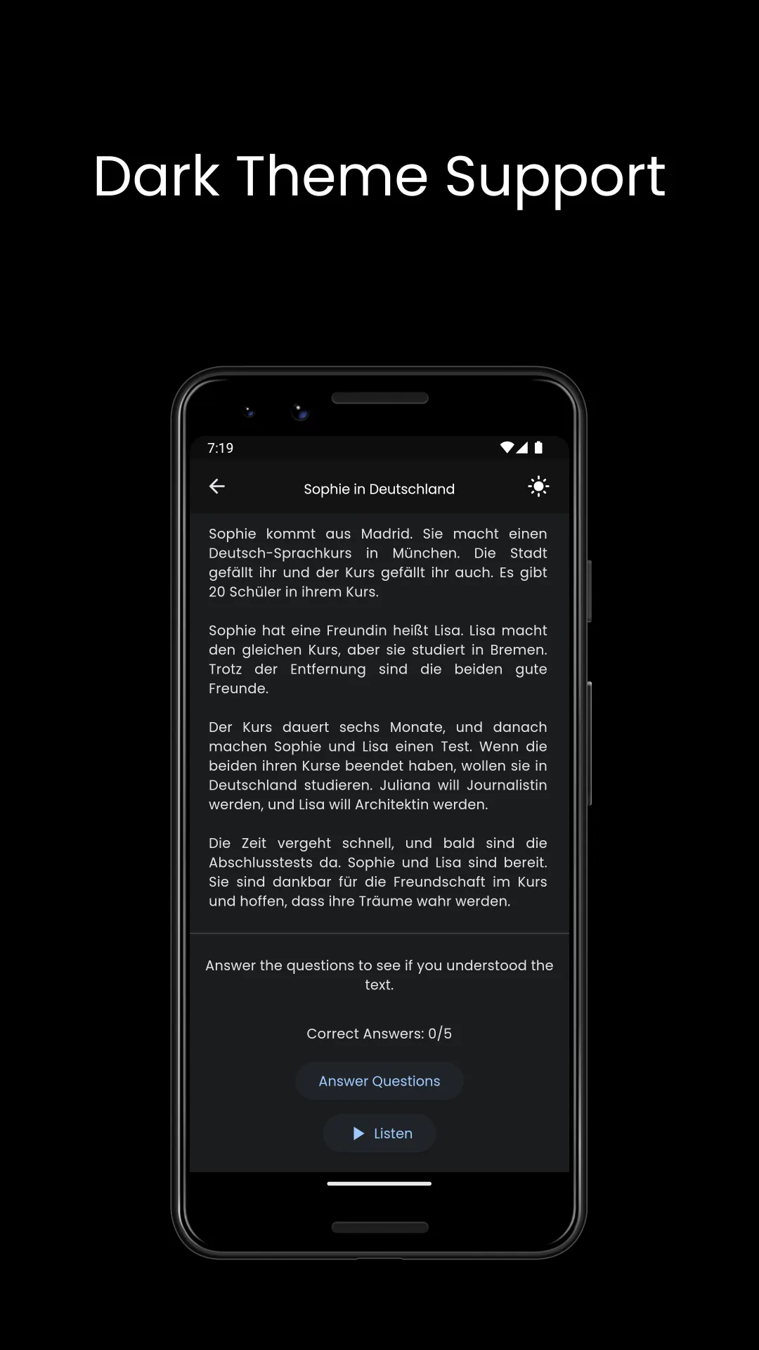 Deutsch Lesen | Indus Appstore | Screenshot