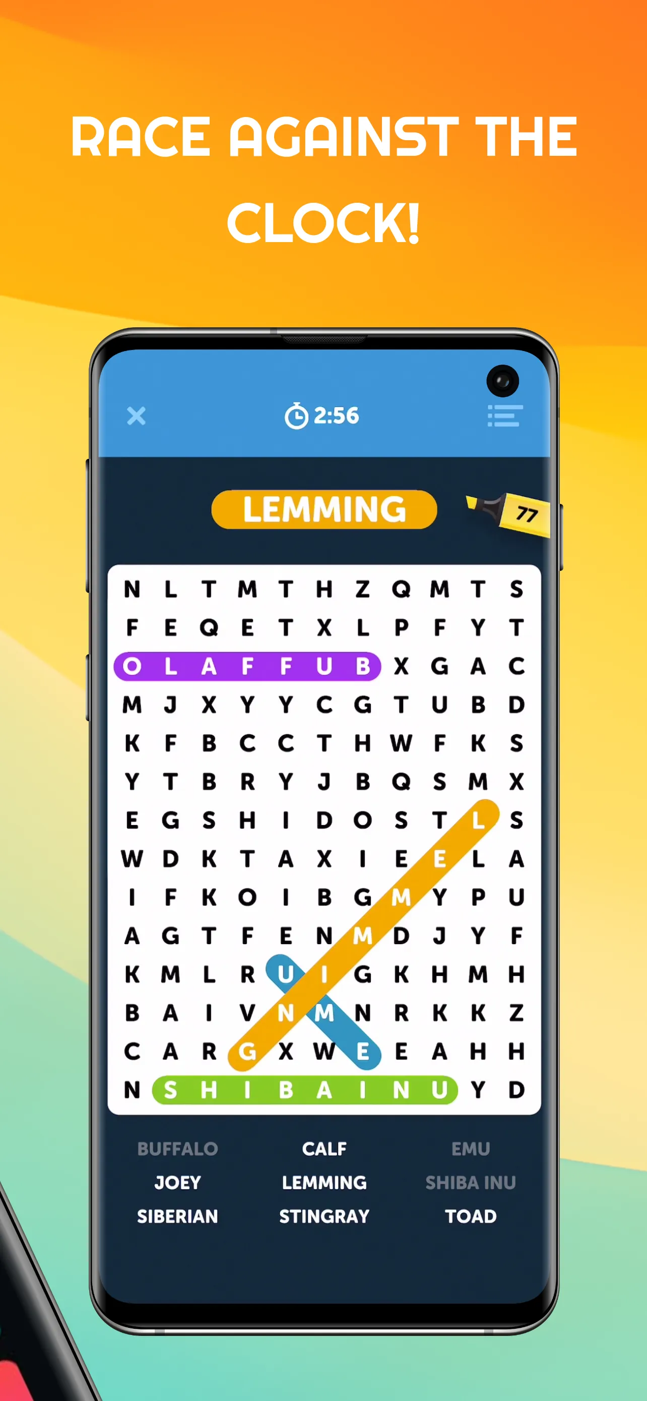 Infinite Word Search Puzzles | Indus Appstore | Screenshot