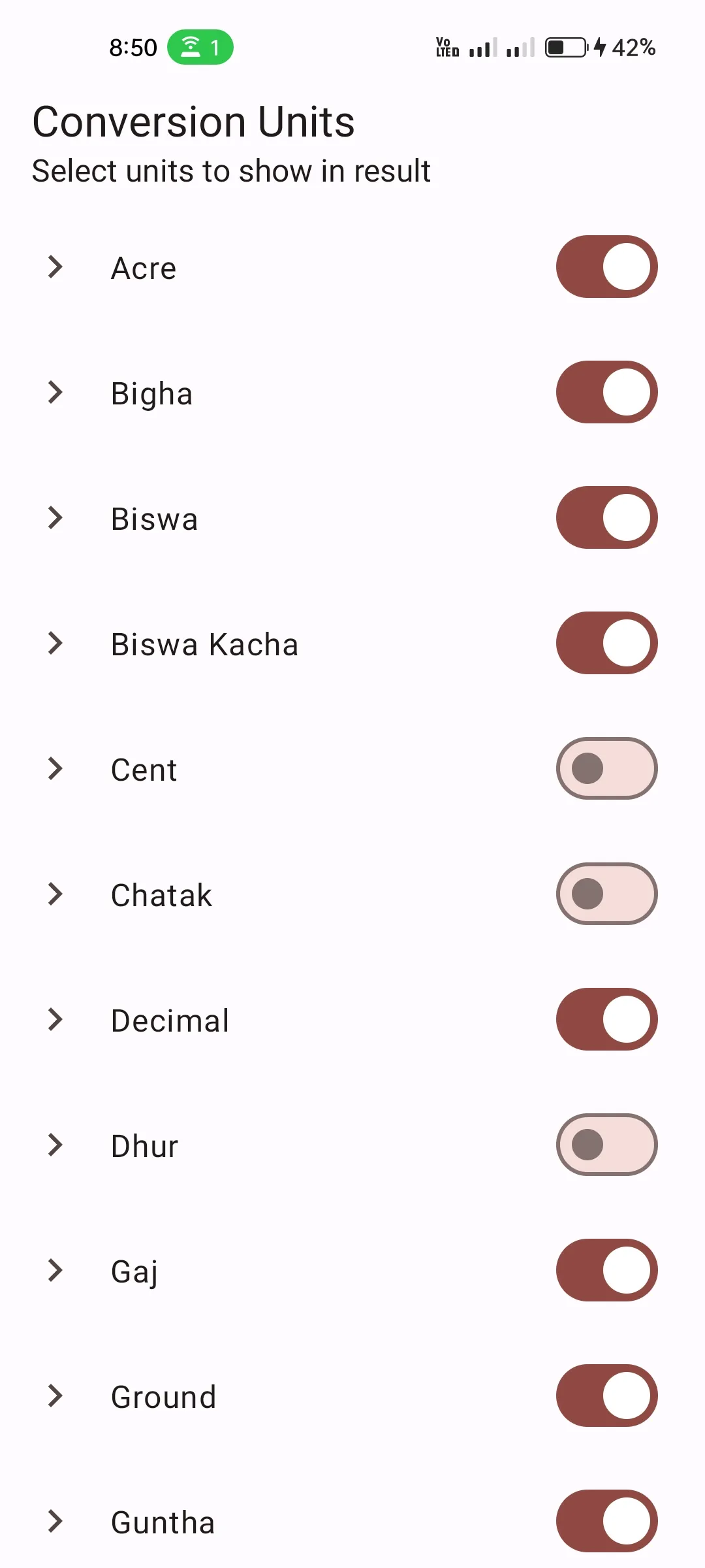 Area Converter State Wise | Indus Appstore | Screenshot