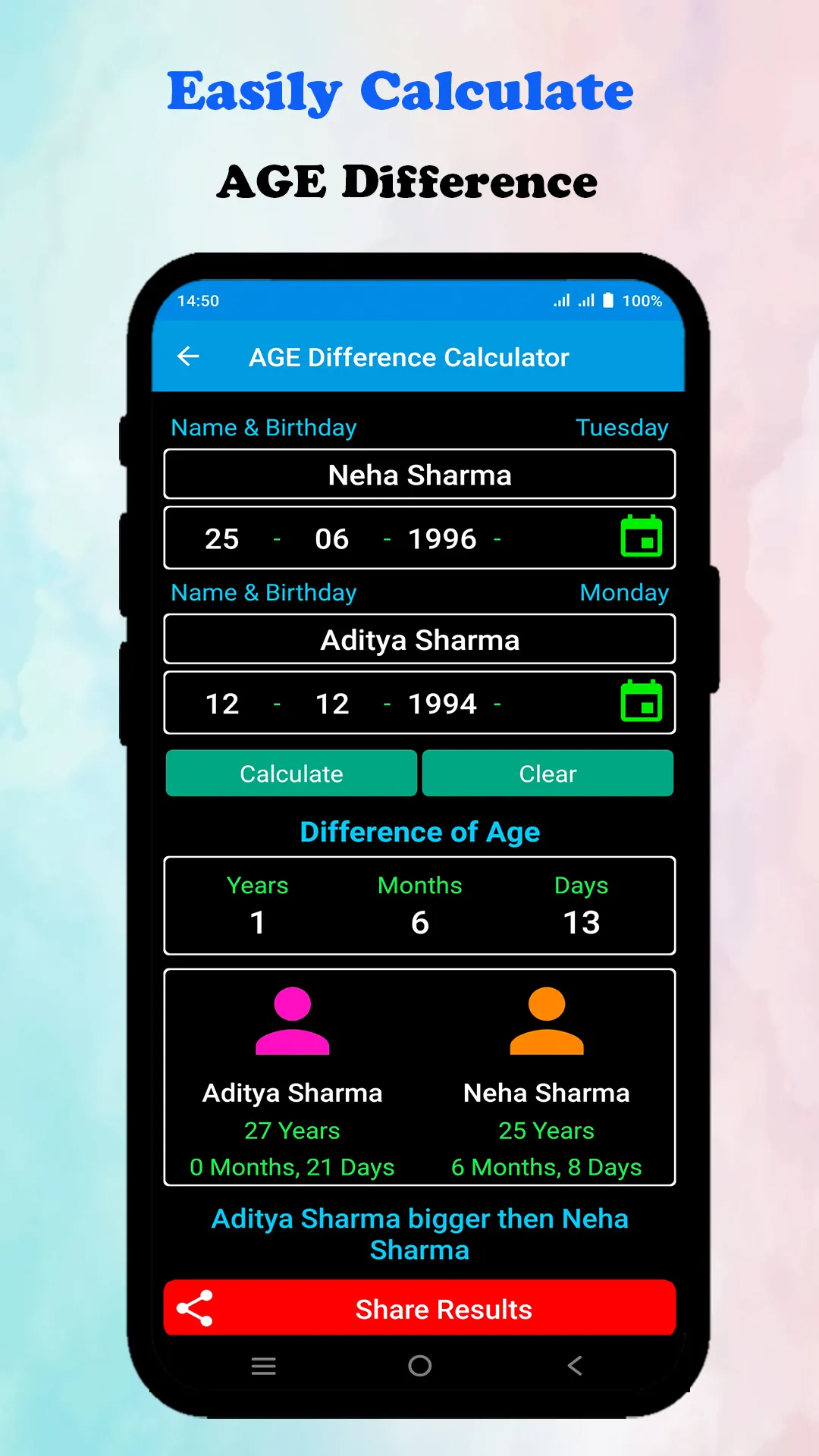 Age Calculator: Date of Birth | Indus Appstore | Screenshot