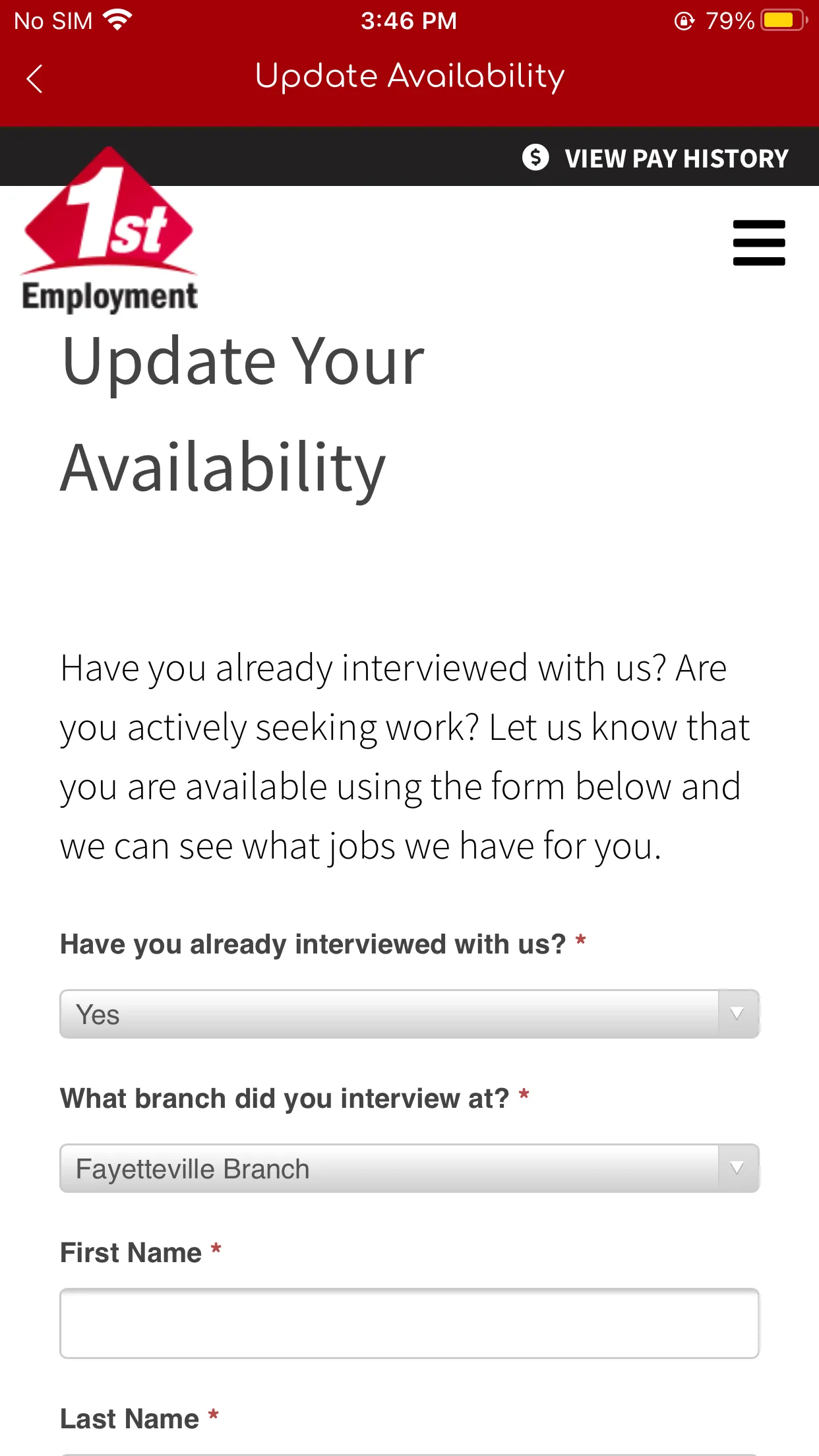 1st Employment | Indus Appstore | Screenshot