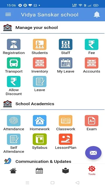 Vidya Sanskar School | Indus Appstore | Screenshot