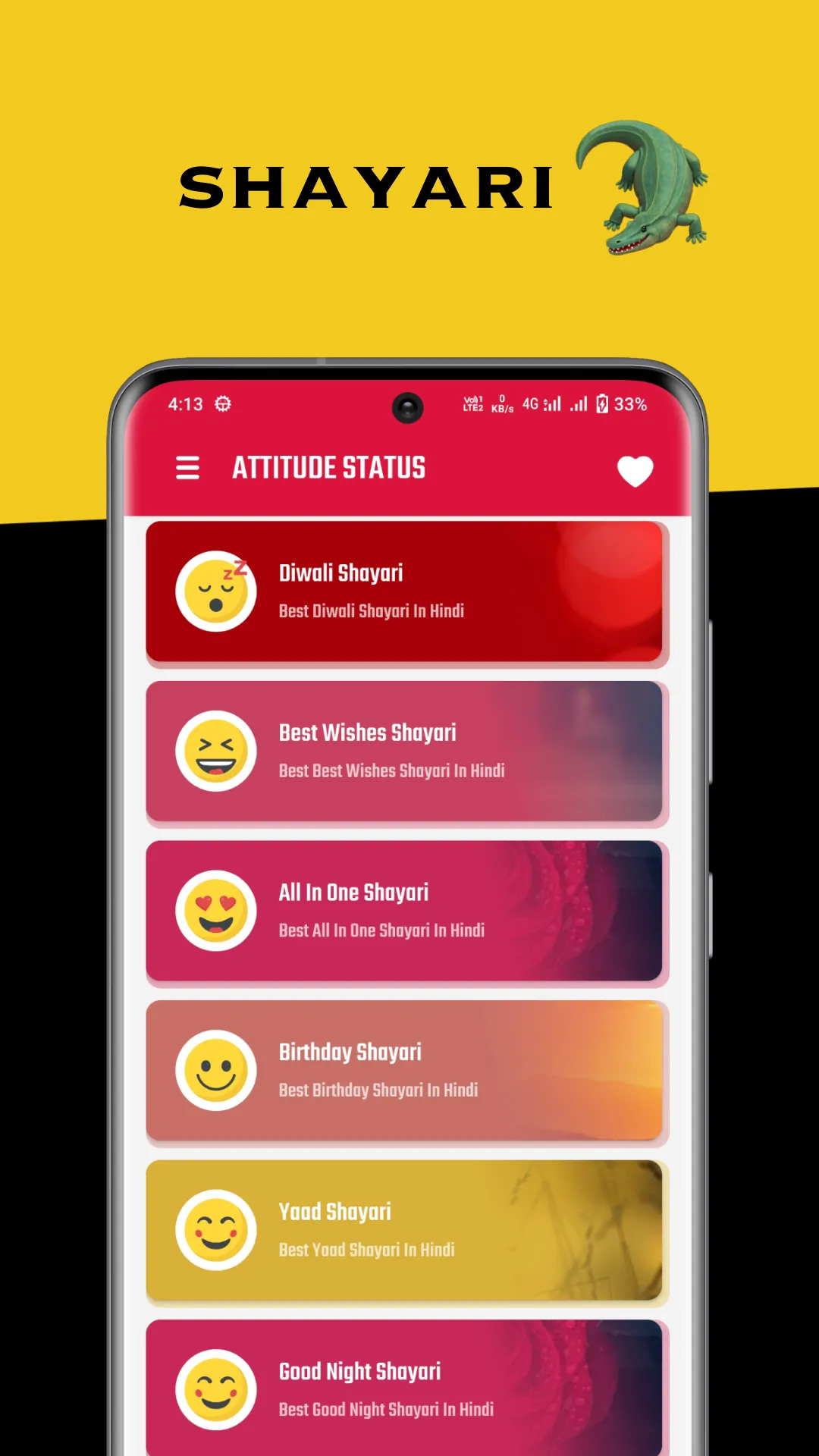 Attitude Shayari Status Hindi | Indus Appstore | Screenshot