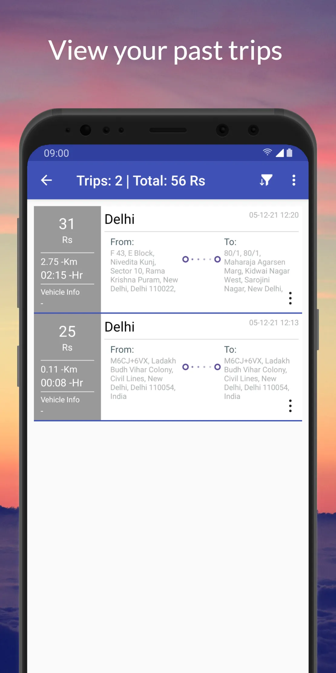 Auto Rickshaw Fare Calculator | Indus Appstore | Screenshot