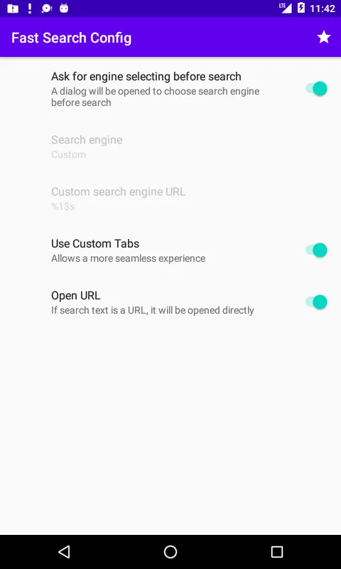 Search Selected Text Menu | Indus Appstore | Screenshot