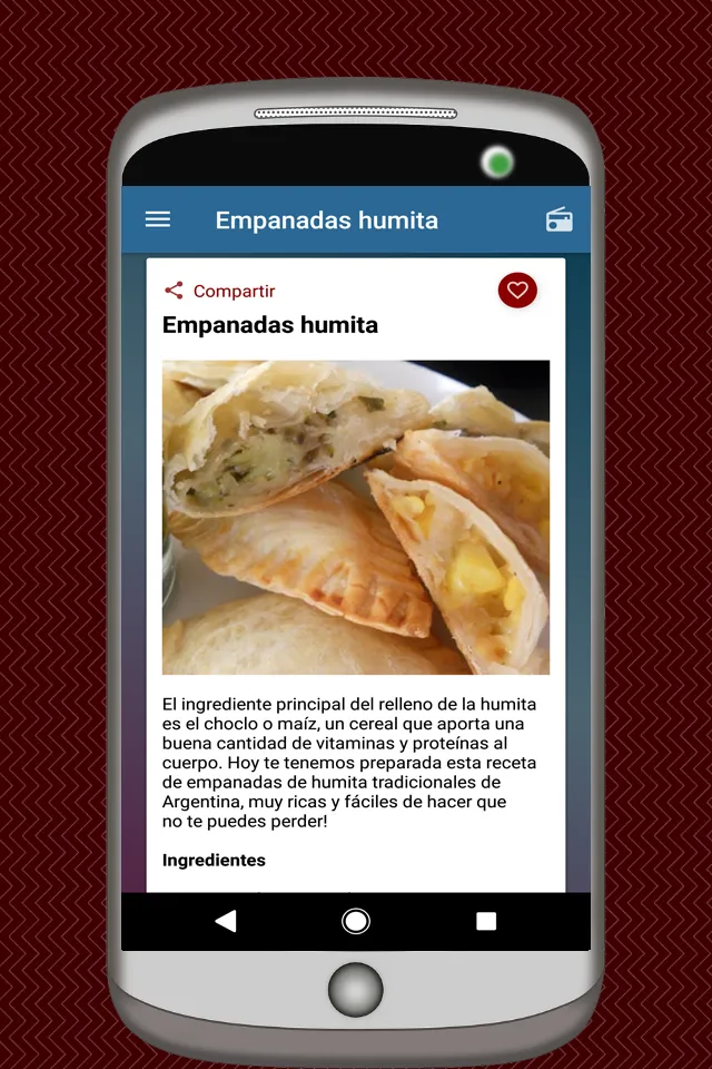 Empanada Recipe | Indus Appstore | Screenshot