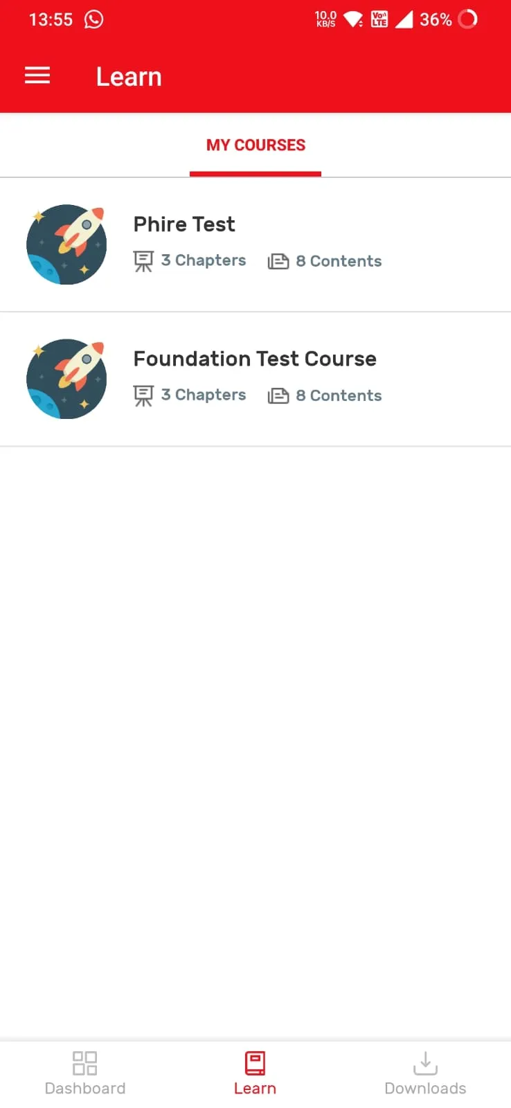 Phire Learning Solutions | Indus Appstore | Screenshot