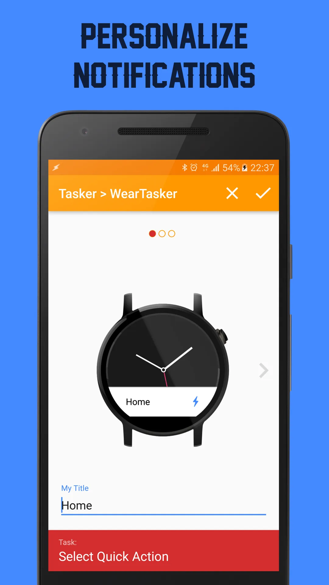 WearTasker - Tasker for Wear | Indus Appstore | Screenshot