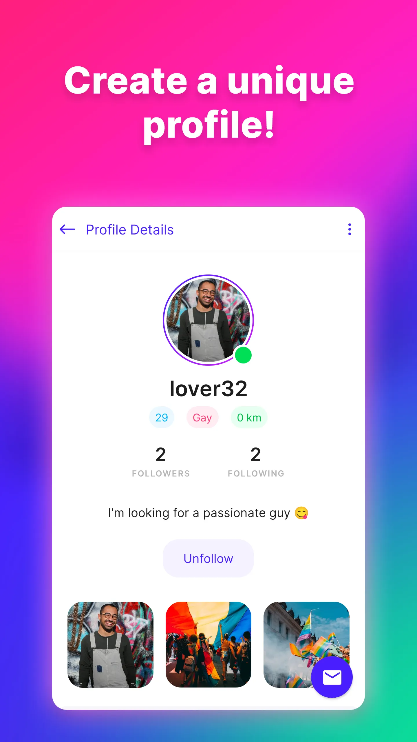 Vanilla Gay Dating & Chat | Indus Appstore | Screenshot