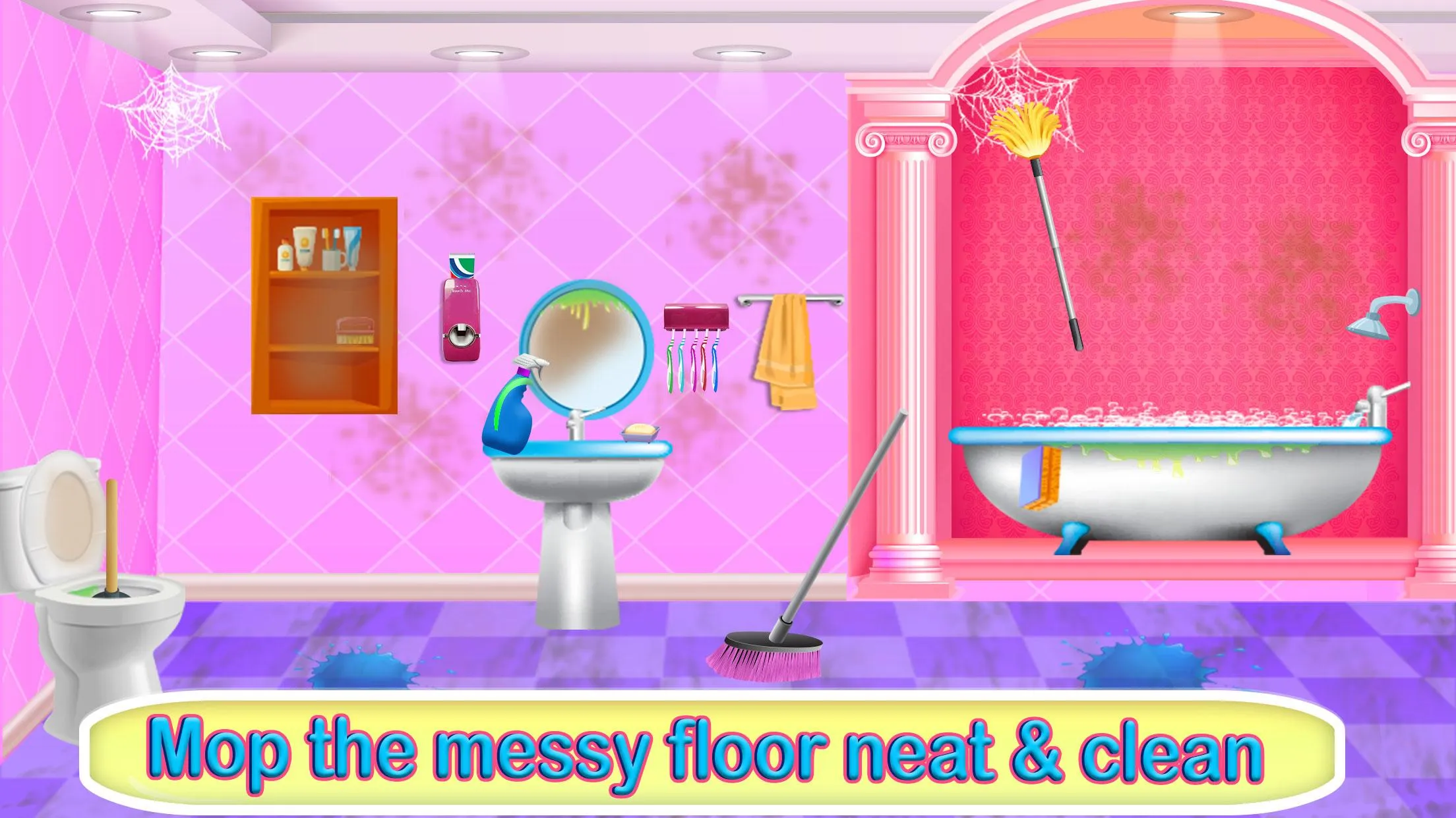 Girls Home Cleaning & Repair | Indus Appstore | Screenshot