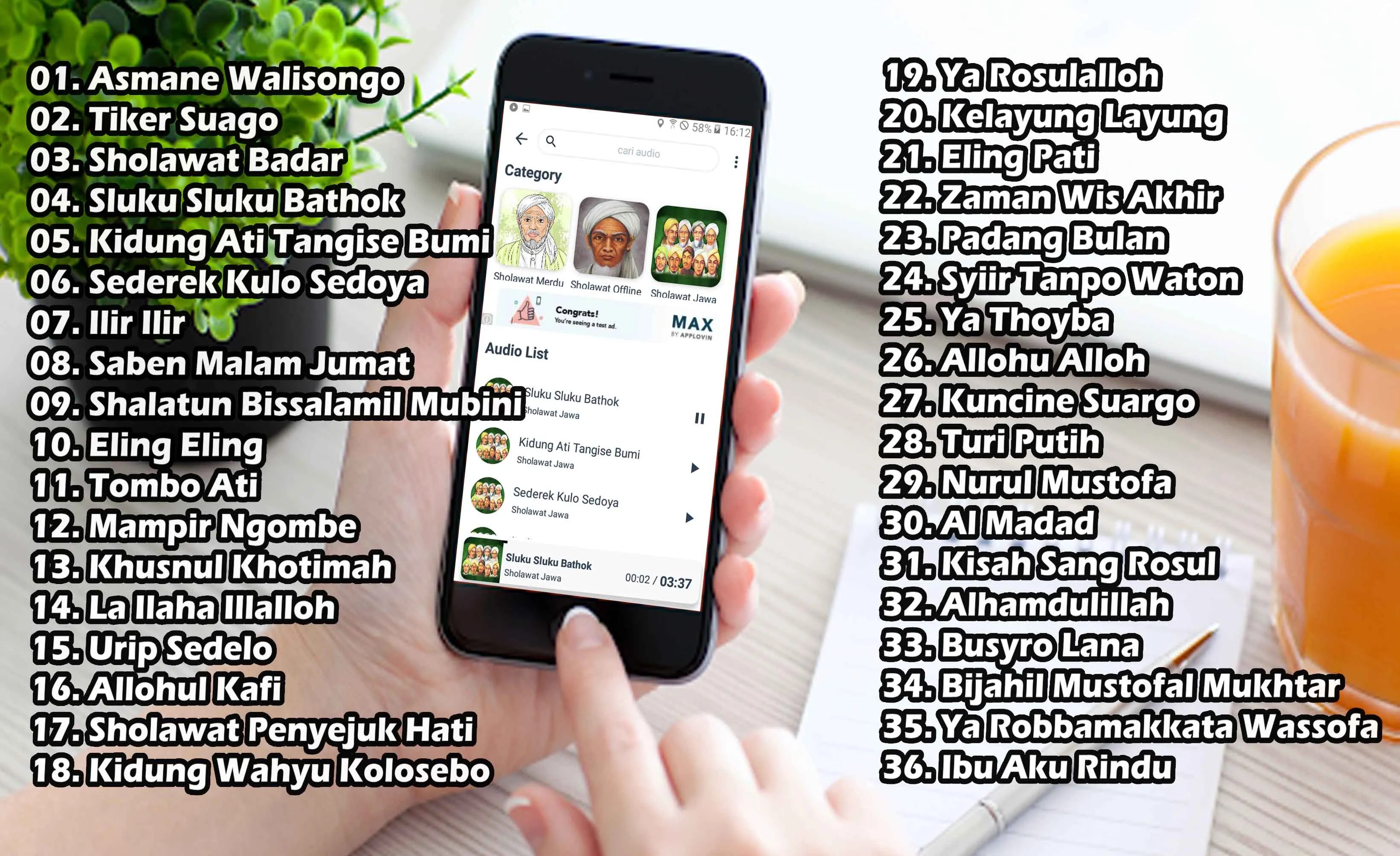 Sholawat Jawa Mp3 Offline | Indus Appstore | Screenshot