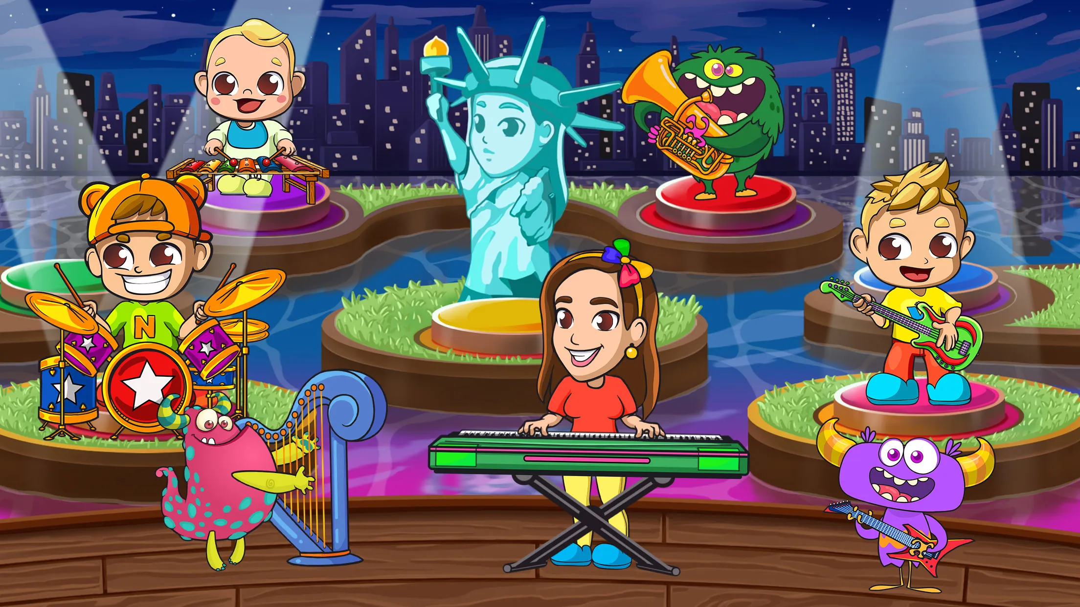 Vlad & Niki: Music Band | Indus Appstore | Screenshot