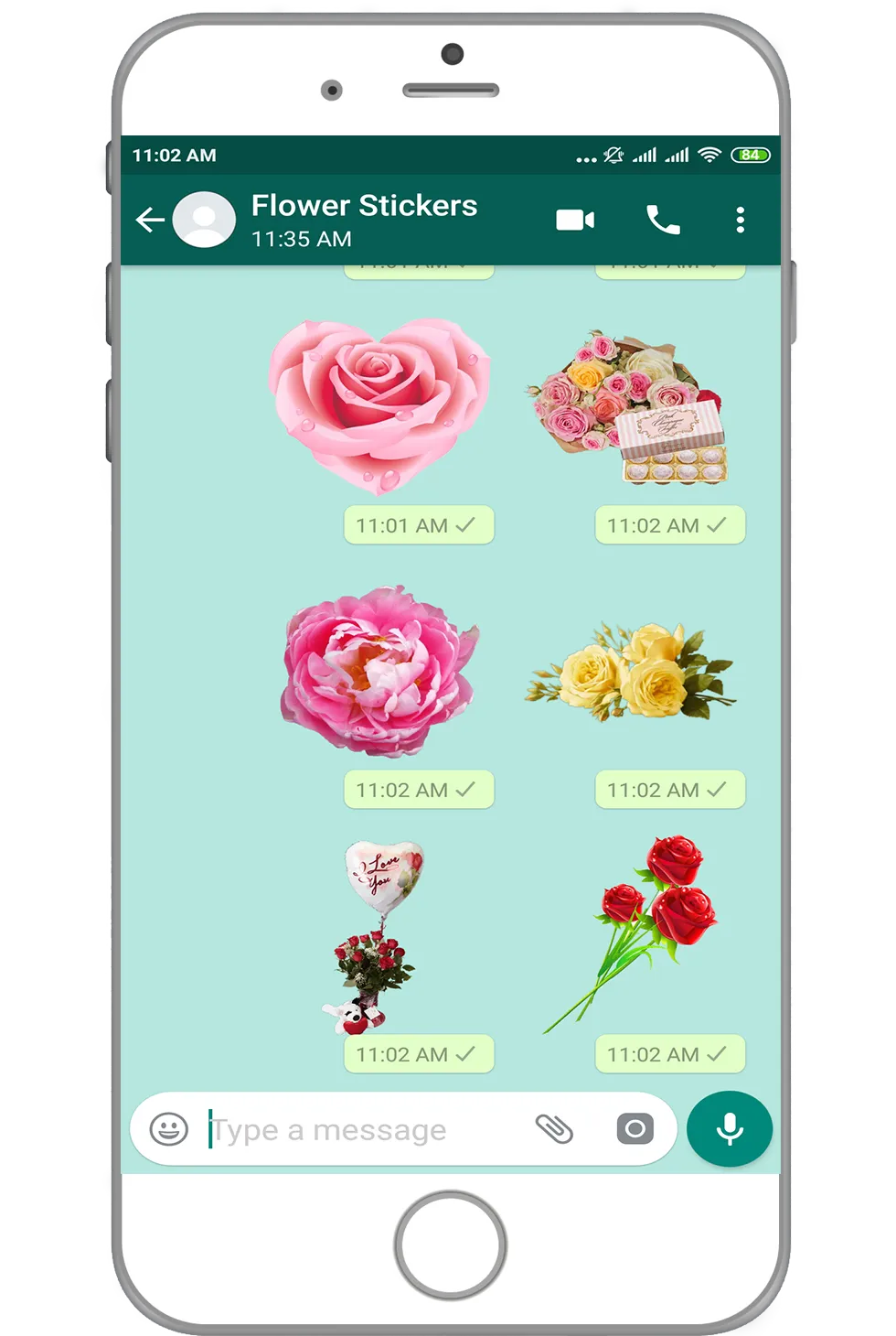 WAStickerApps - Flower Sticker | Indus Appstore | Screenshot