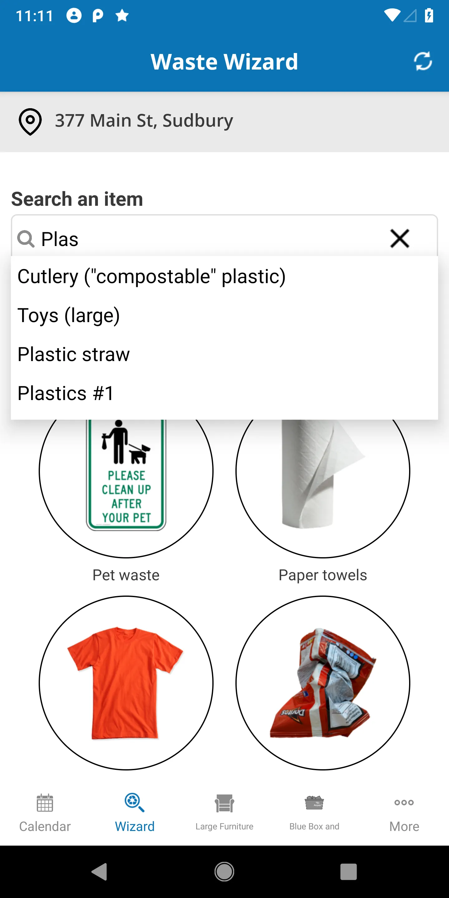 Waste Wise Greater Sudbury | Indus Appstore | Screenshot