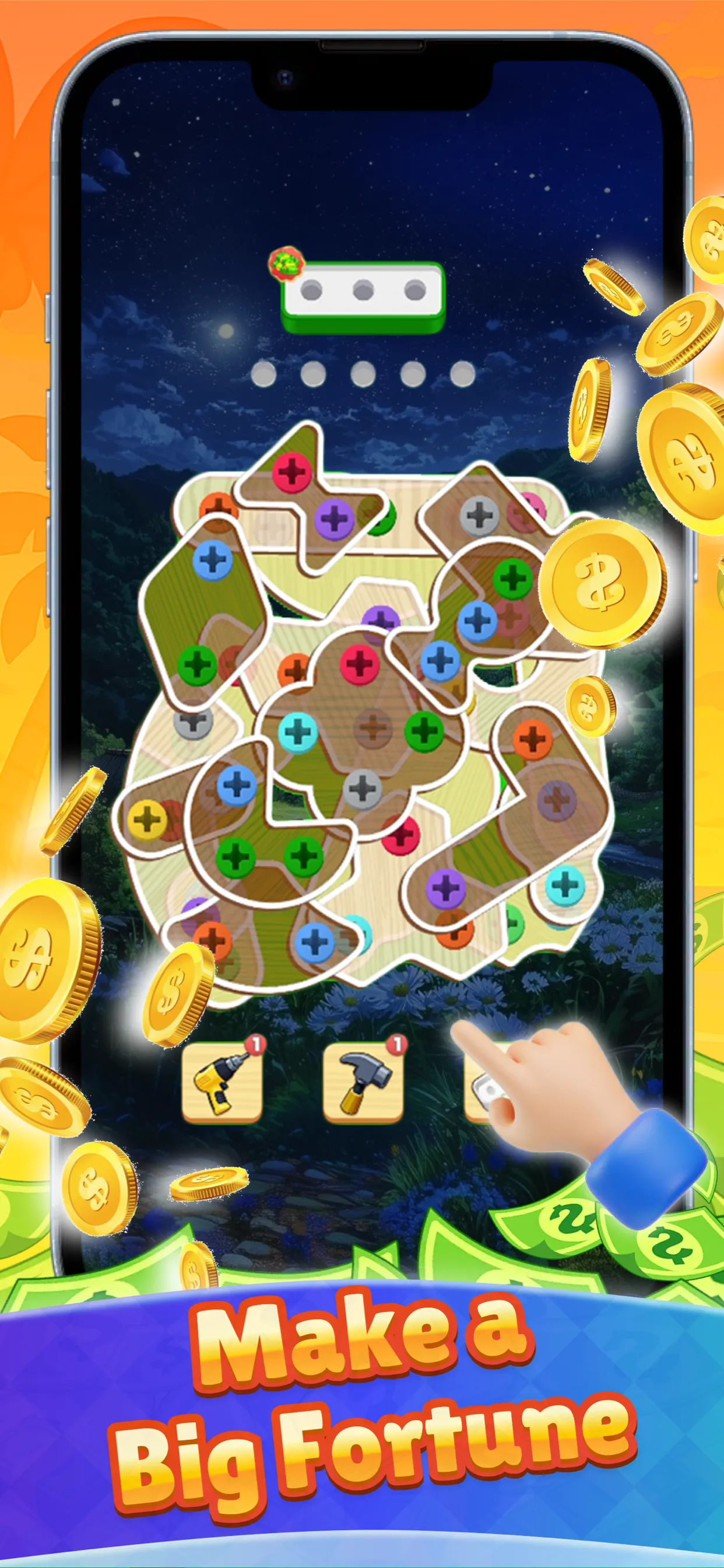 Screw Tycoon | Indus Appstore | Screenshot