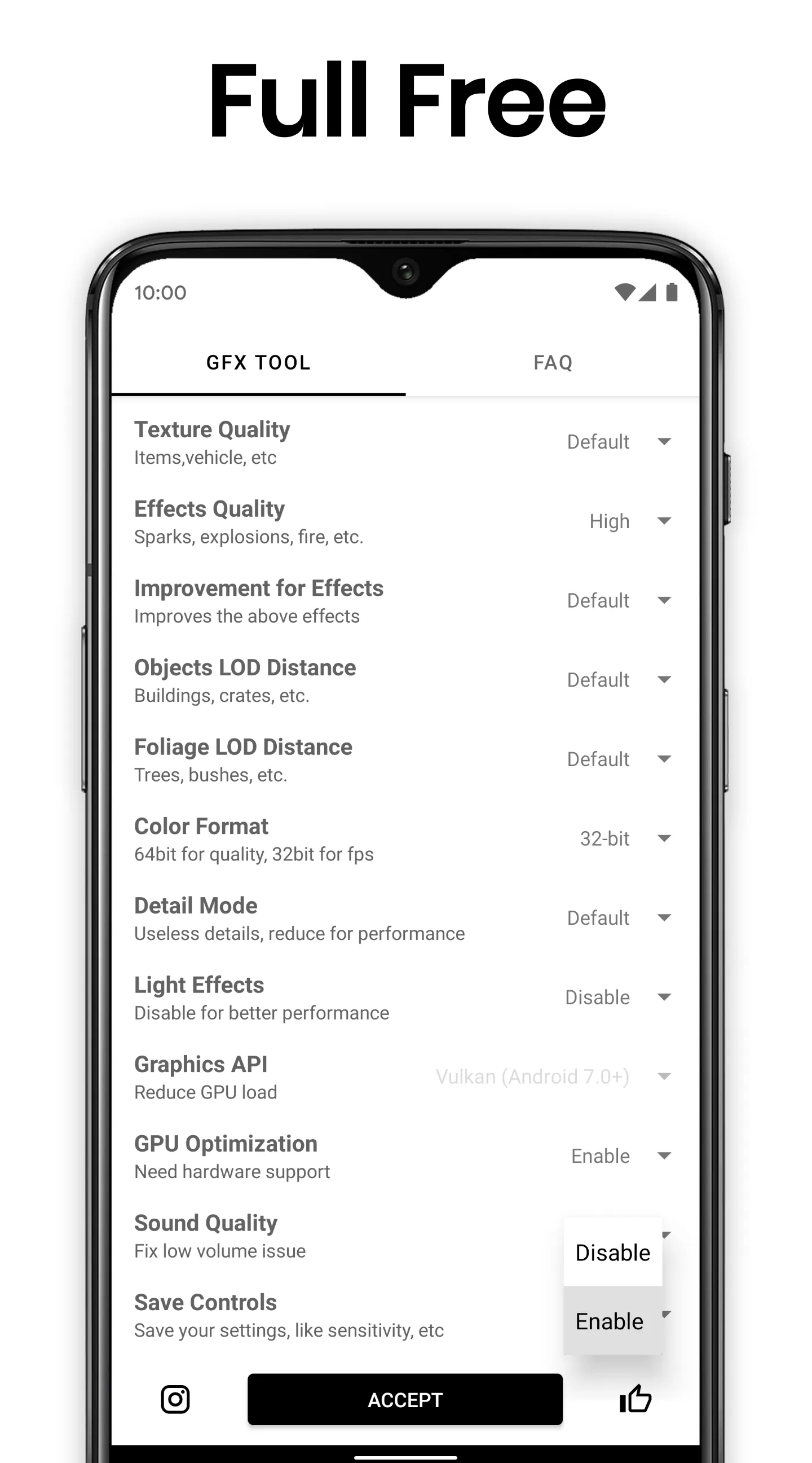 GFX Tool: Launcher & Optimizer | Indus Appstore | Screenshot