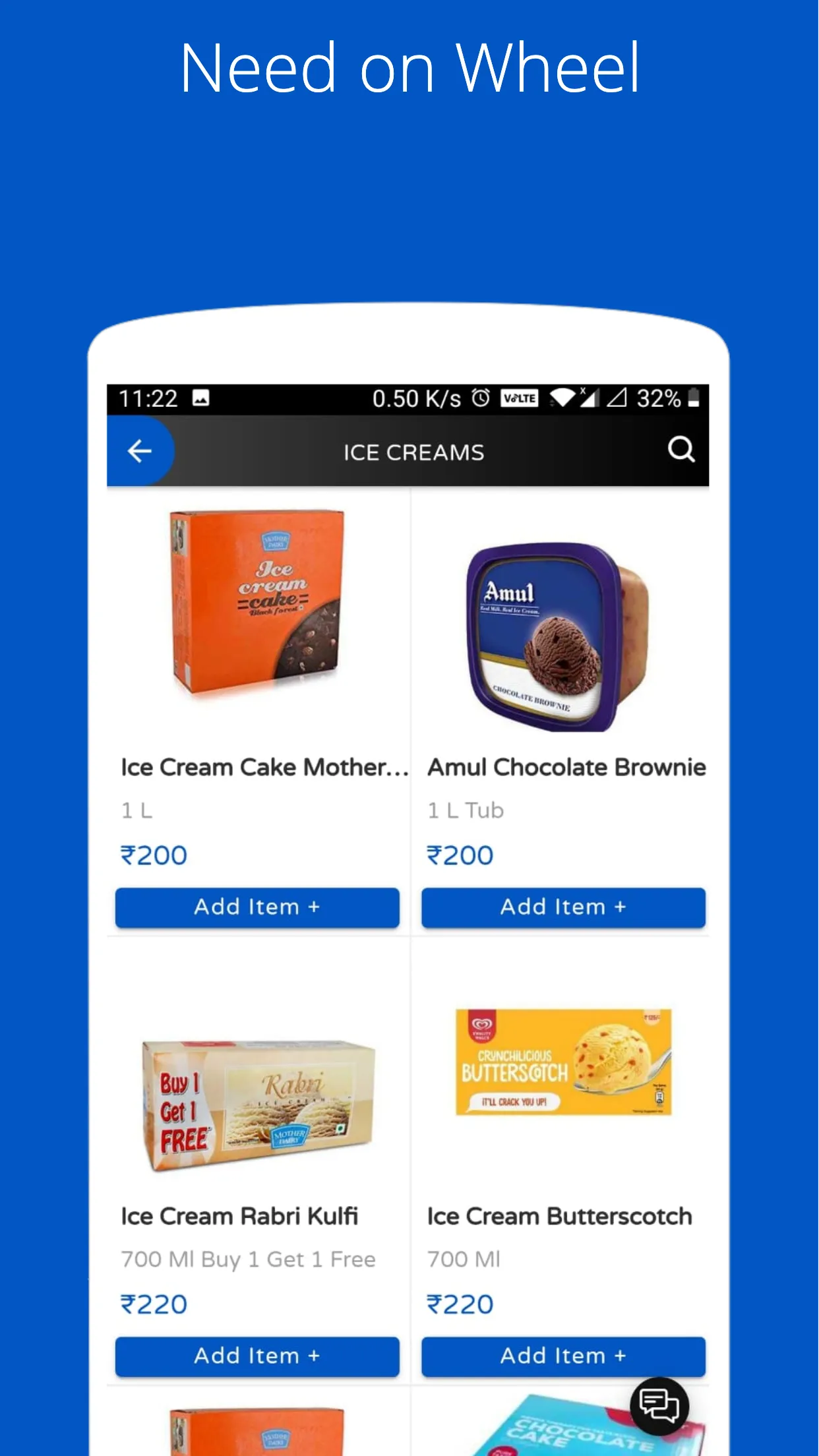 Need on Wheel- Online Grocery | Indus Appstore | Screenshot