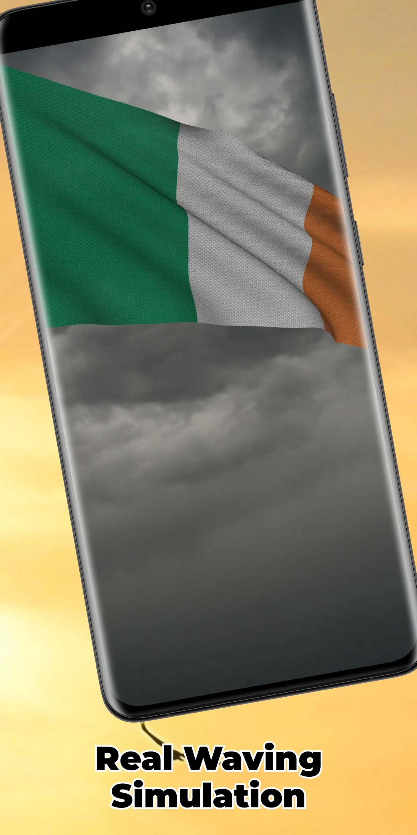 Ireland Flag Live Wallpaper | Indus Appstore | Screenshot