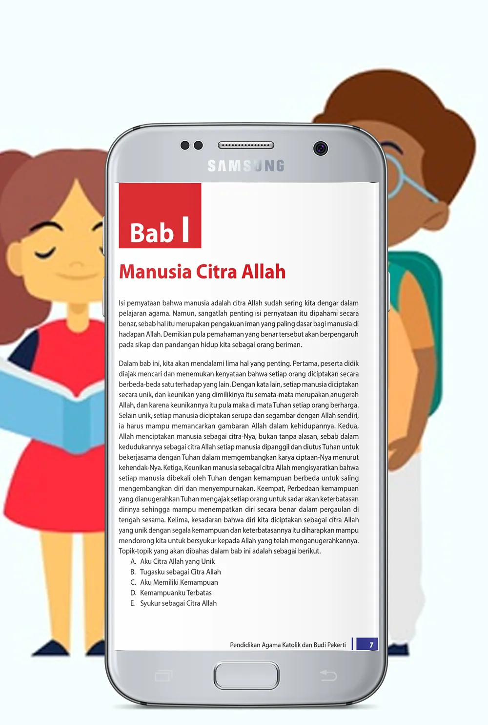 Buku Agama Katolik SMP Kelas 7 | Indus Appstore | Screenshot